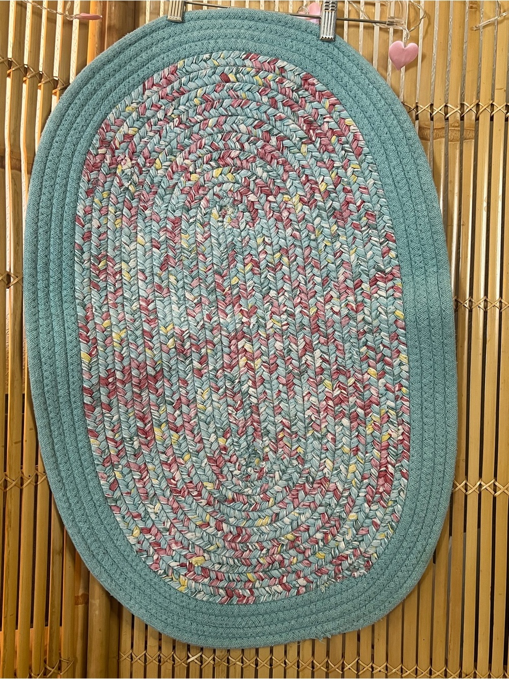 Pioneer Women Blue Braided Oval Rug — Home